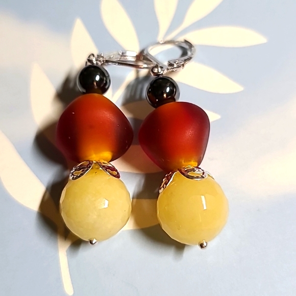 Earrings - Handcrafted of Different Styles and Colors - Picture 1 of 3